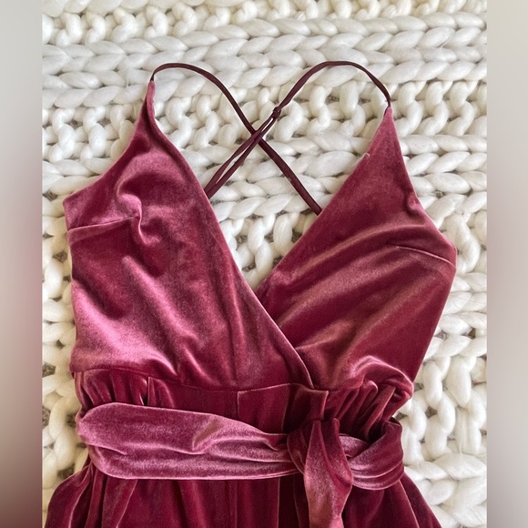 Velvet jumpsuit - Picture 4 of 6